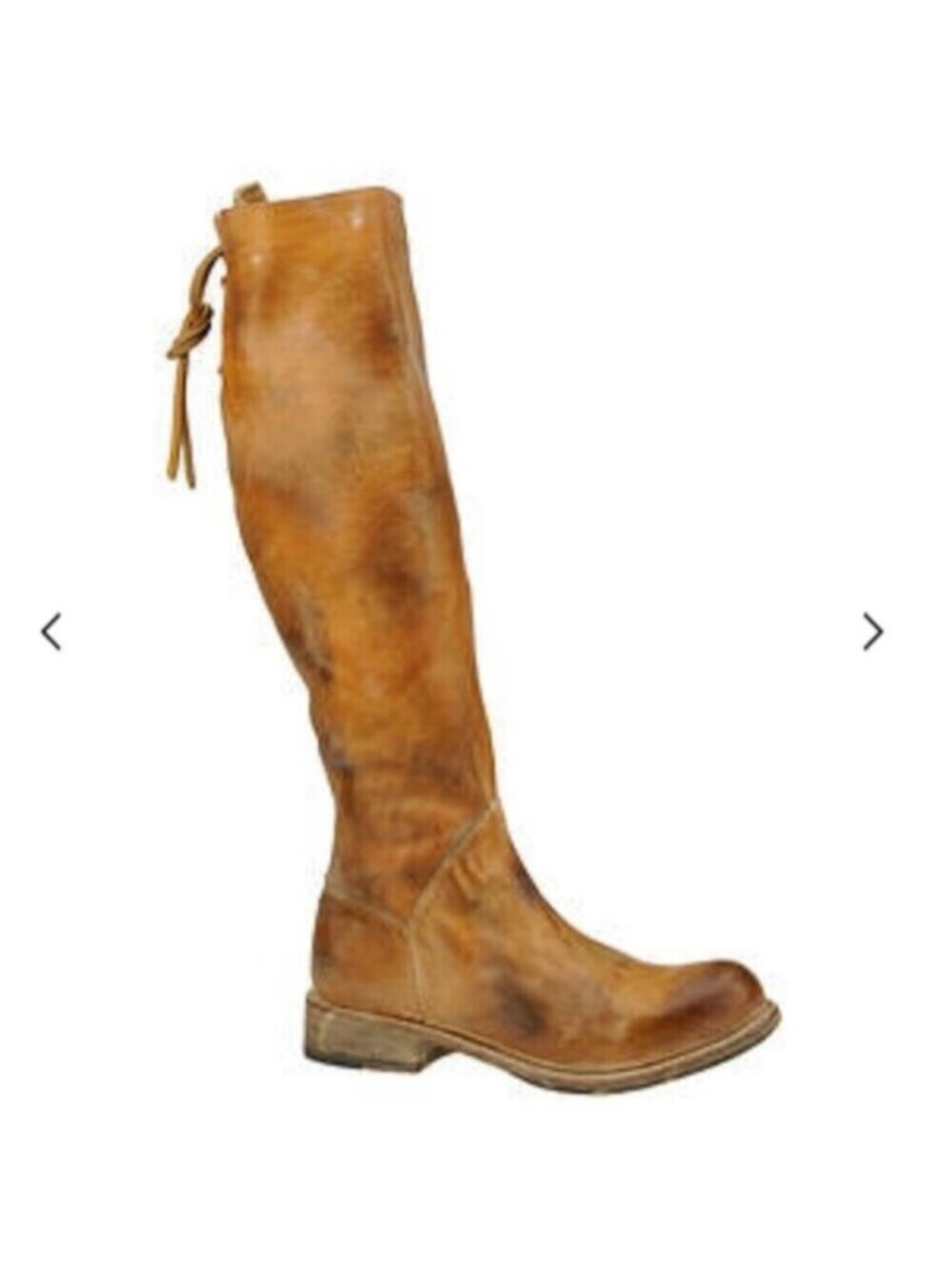 BED STU Manchester II Tan Rustic Distressed Riding Boots